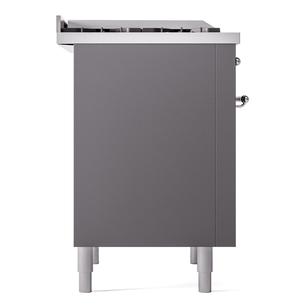 Nostalgie II 36 inch Dual Fuel Range with 6 Burners and Griddle UP36FNMPMGC