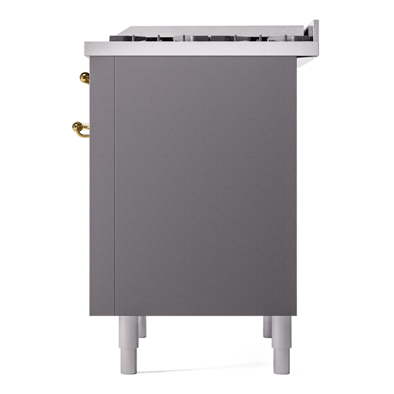 Nostalgie II 36 inch Dual Fuel Range with 6 Burners and Griddle UP36FNMPMGG