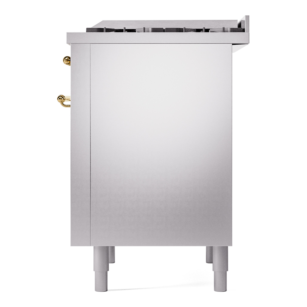Nostalgie II 36 inch Dual Fuel Range with 6 Burners and Griddle UP36FNMPSSG