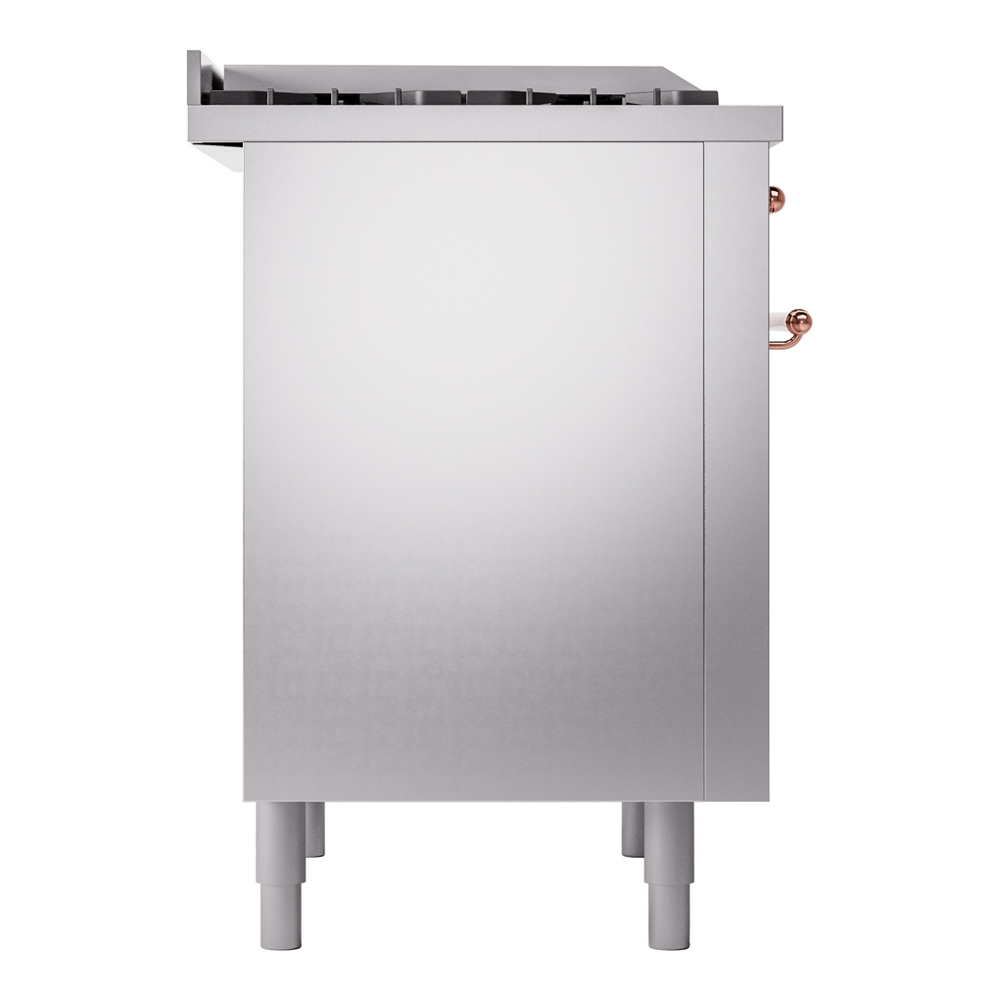 Nostalgie II 36 inch Dual Fuel Range with 6 Burners and Griddle UP36FNMPSSP