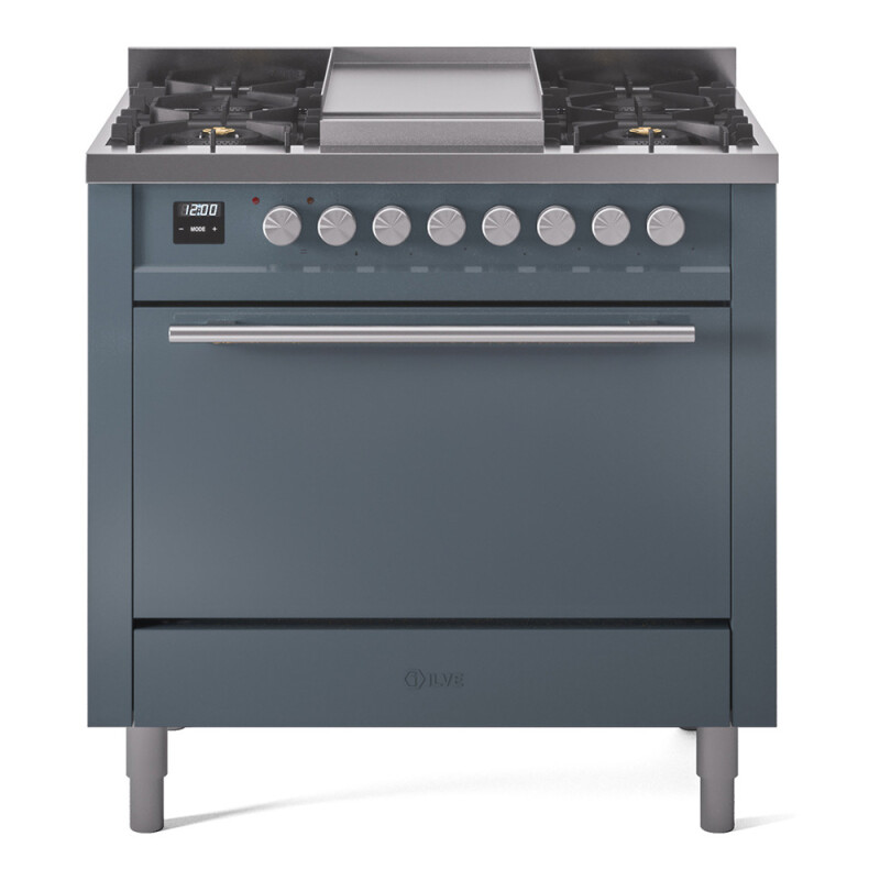 Professional Plus II 36 inch Dual Fuel Range UP36FQMPBGLP