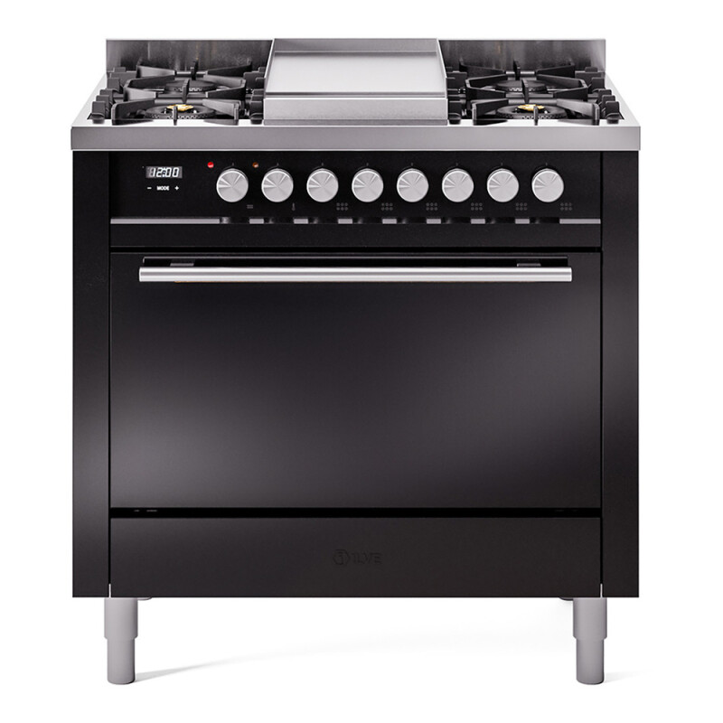 Professional Plus II 36 inch Dual Fuel Range UP36FQMPBK