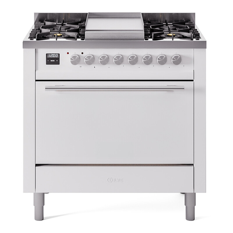 Professional Plus II 36 inch Dual Fuel Range UP36FQMPWH