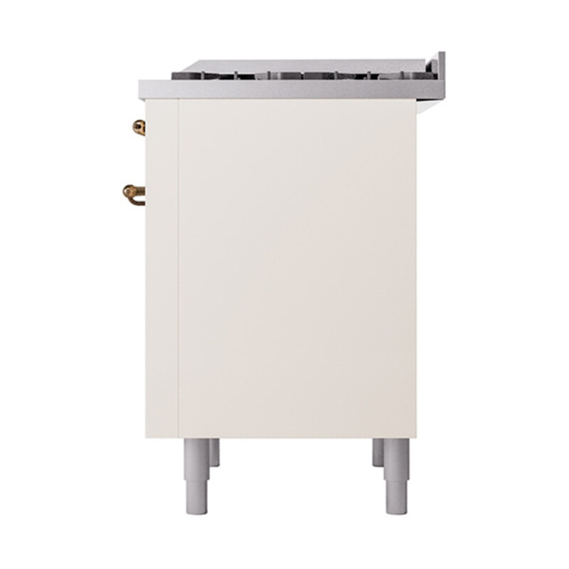 Nostalgie II 36 inch Dual Fuel Range with 6 Burners and Griddle UP36FQNMPAWBLP