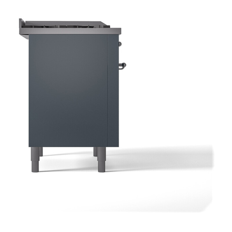 Nostalgie II 36 inch Dual Fuel Range with 6 Burners and Griddle UP36FQNMPBGC
