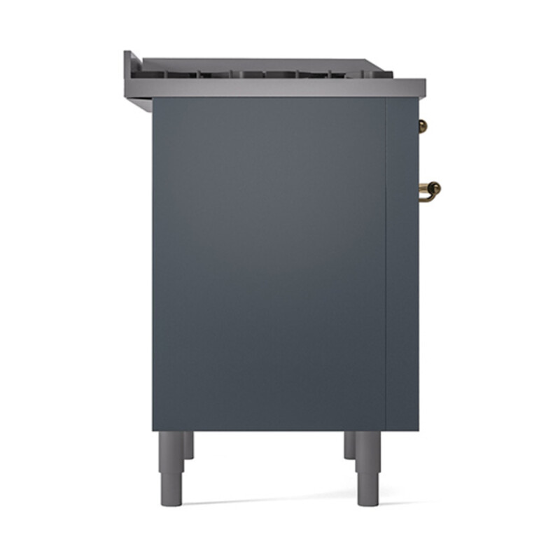 Nostalgie II 36 inch Dual Fuel Range with 6 Burners and Griddle UP36FQNMPBGGLP