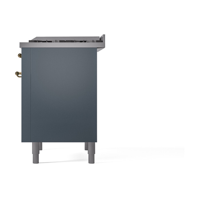 Nostalgie II 36 inch Dual Fuel Range with 6 Burners and Griddle UP36FQNMPBGGLP
