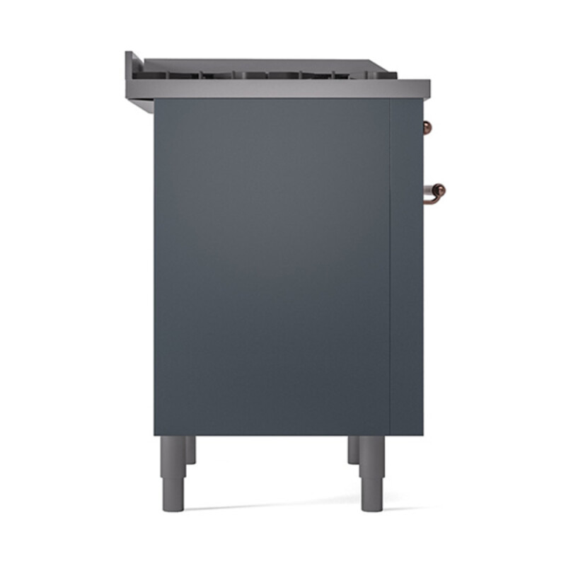 Nostalgie II 36 inch Dual Fuel Range with 6 Burners and Griddle UP36FQNMPBGP