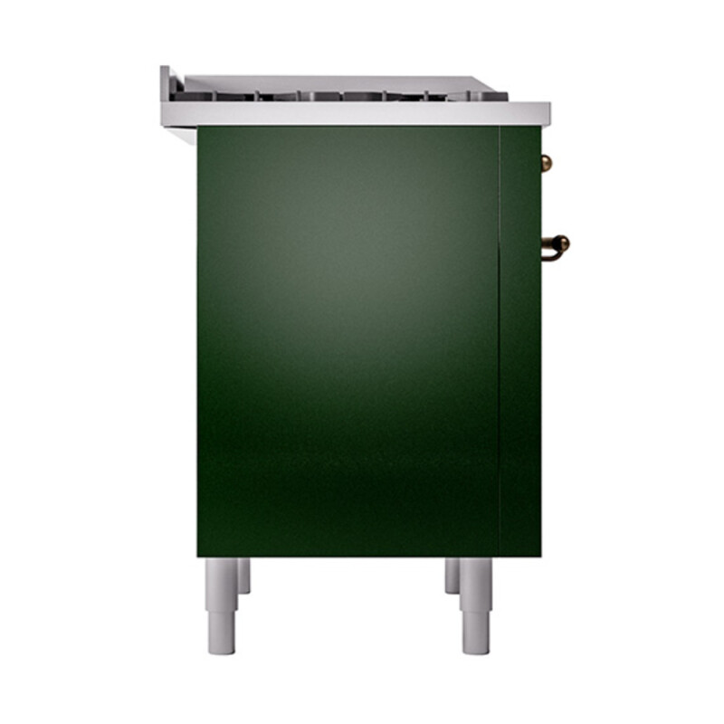 Nostalgie II 36 inch Dual Fuel Range with 6 Burners and Griddle UP36FQNMPEGBLP
