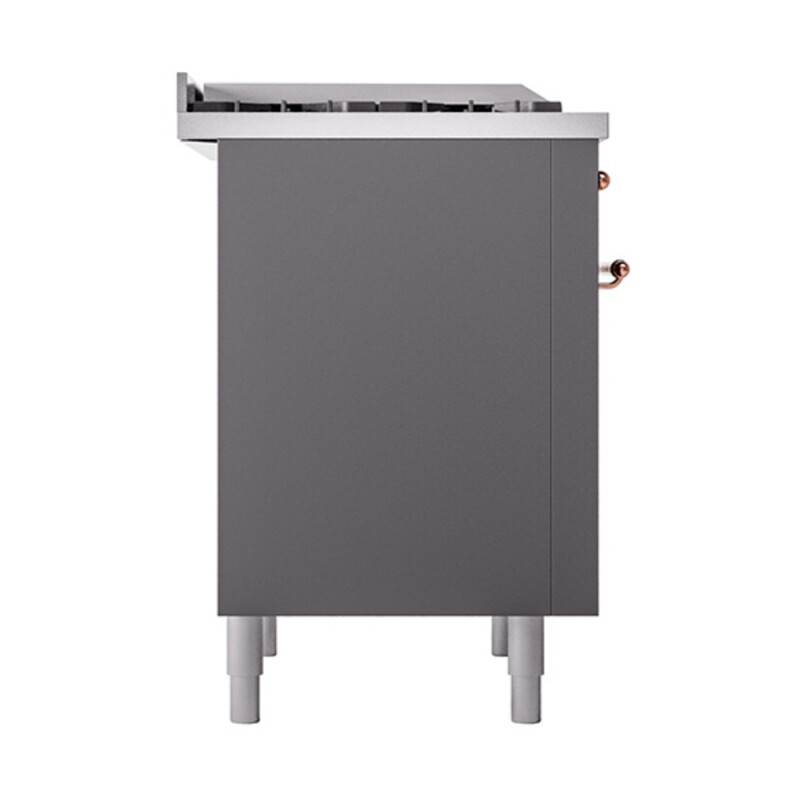 Nostalgie II 36 inch Dual Fuel Range with 6 Burners and Griddle UP36FQNMPMGPLP