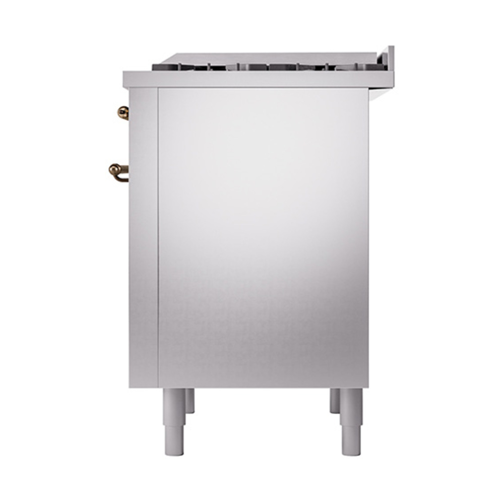 Nostalgie II 36 inch Dual Fuel Range with 6 Burners and Griddle UP36FQNMPSSB