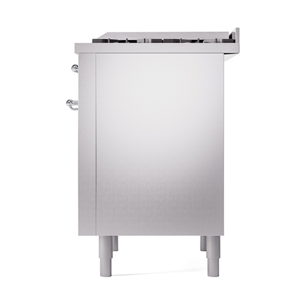 Nostalgie II 36 inch Dual Fuel Range with 6 Burners and Griddle UP36FQNMPSSC