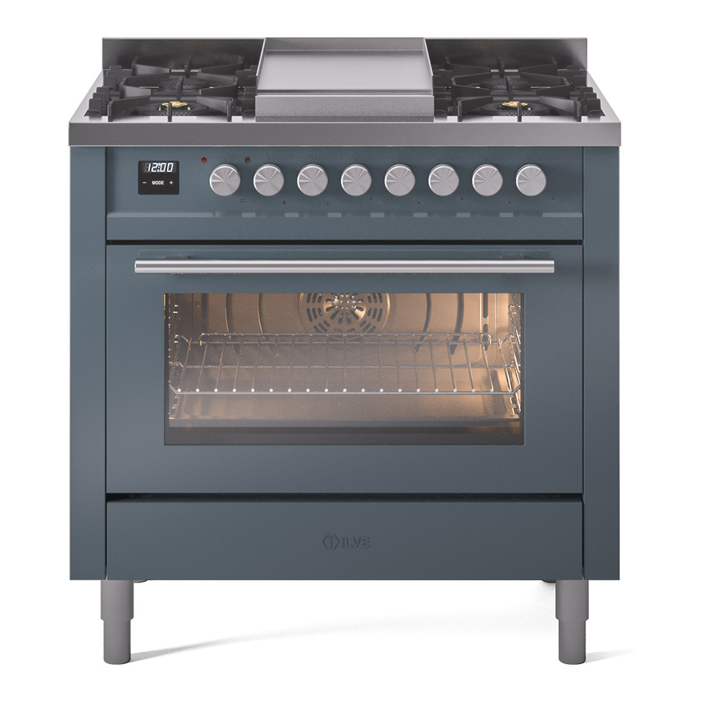 Professional Plus II 36 inch Dual Fuel Range UP36FWMPBG