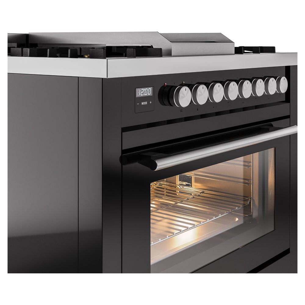 Professional Plus II 36 inch Dual Fuel Range UP36FWMPBK