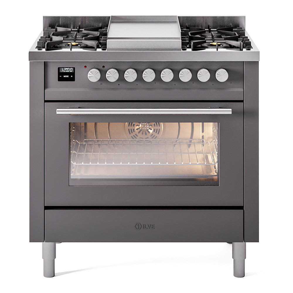 Professional Plus II 36 inch Dual Fuel Range UP36FWMPMGLP