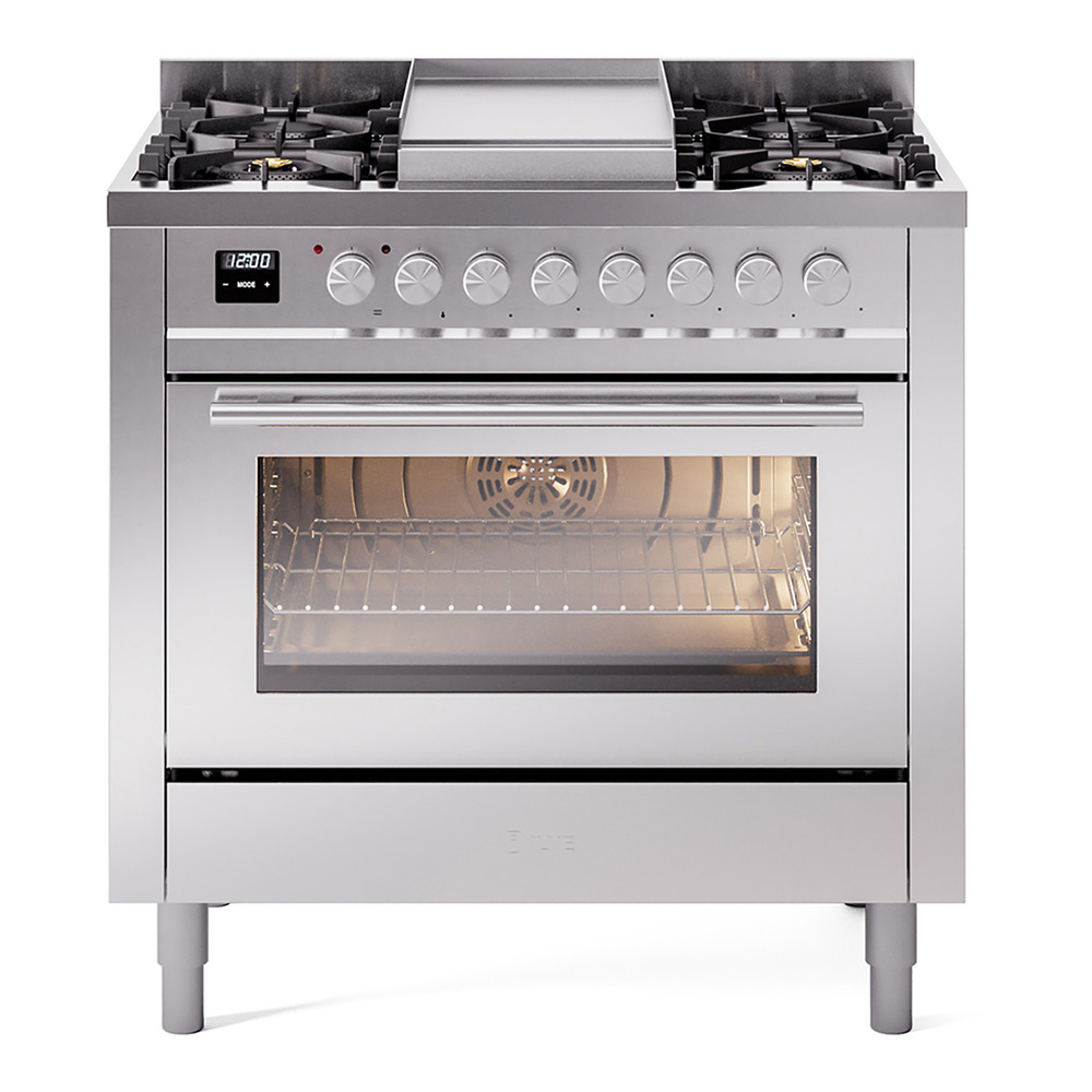 Professional Plus II 36 inch Dual Fuel Range UP36FWMPSSLP