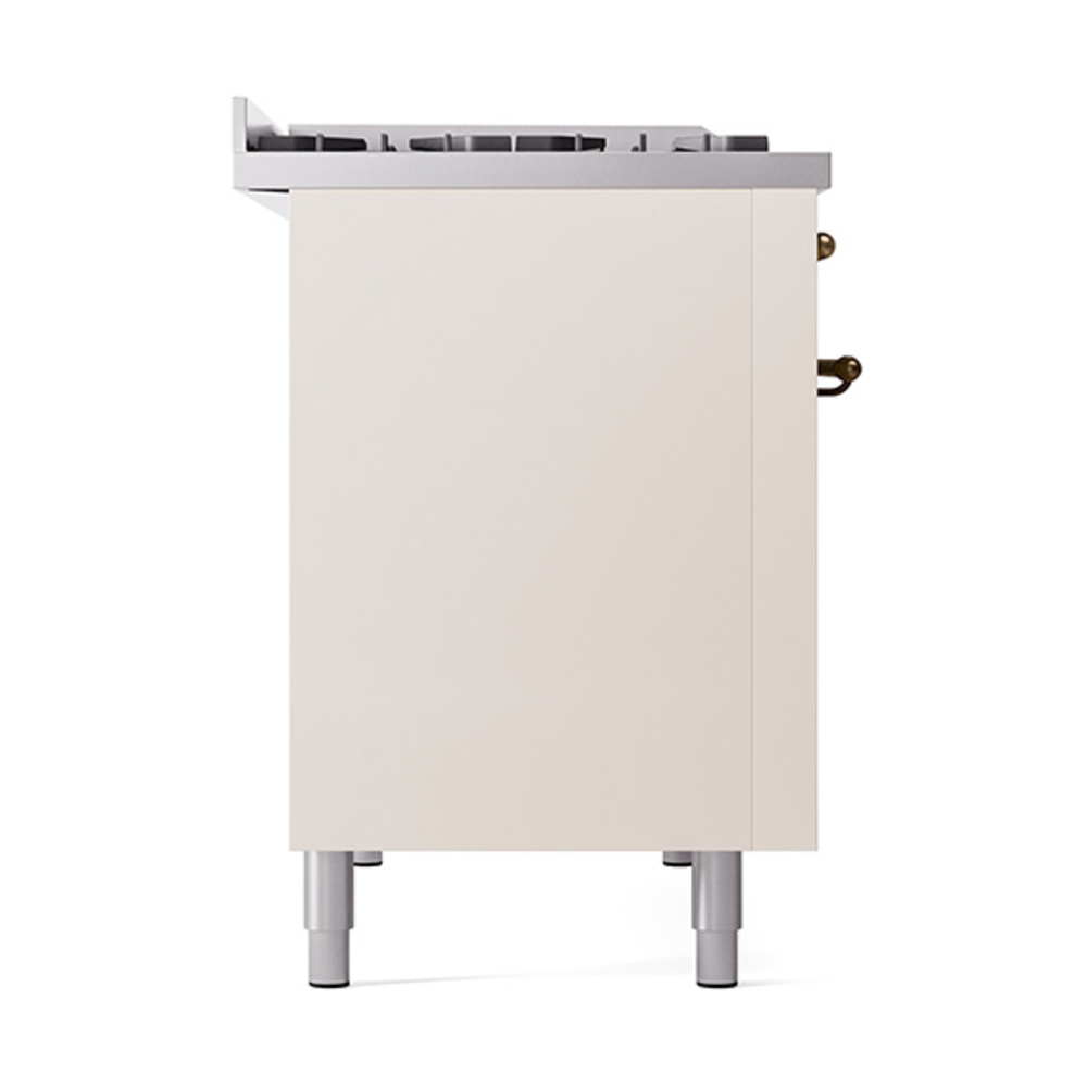 Nostalgie II 48 inch Dual Fuel Range with 5.02 cu. ft. Total Double Oven Capacity UP48FNMPAWBLP