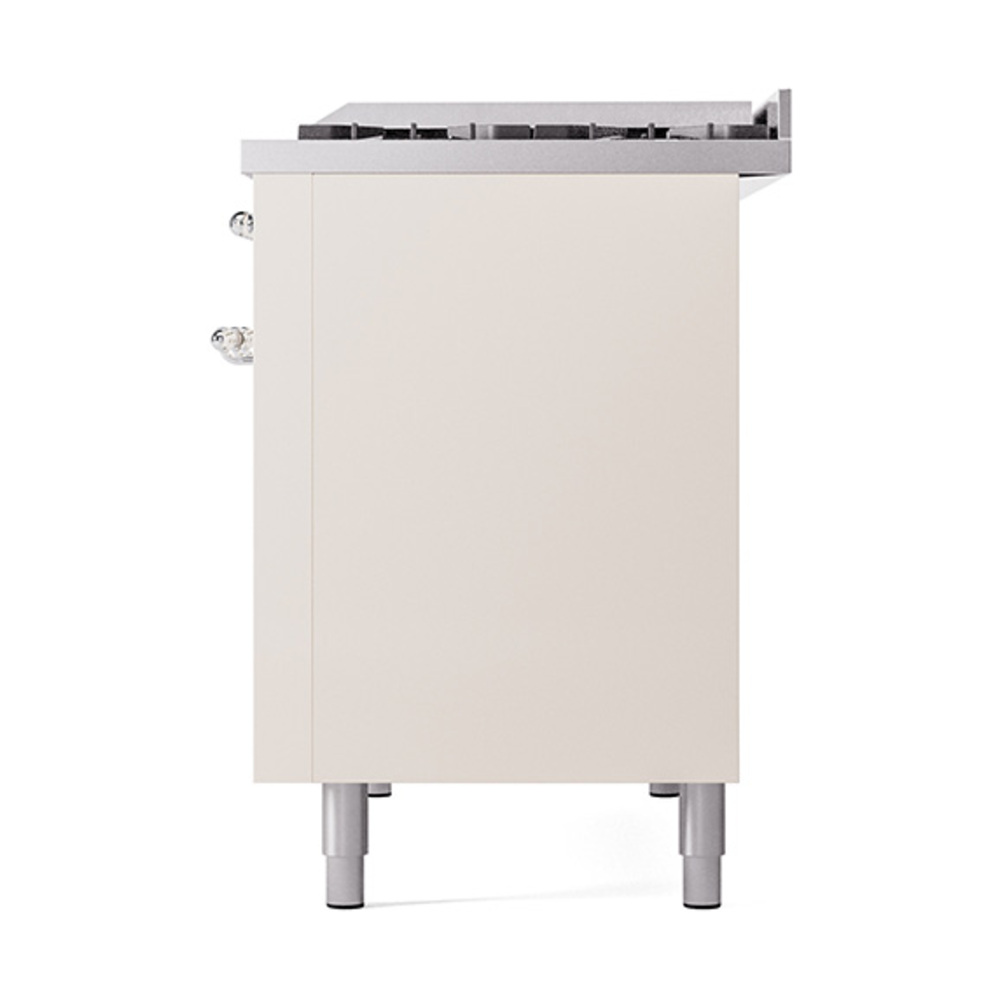 Nostalgie II 48 inch Dual Fuel Range with 5.02 cu. ft. Total Double Oven Capacity UP48FNMPAWC