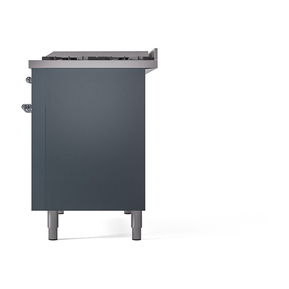 Nostalgie II 48 inch Dual Fuel Range with 5.02 cu. ft. Total Double Oven Capacity UP48FNMPBGCLP