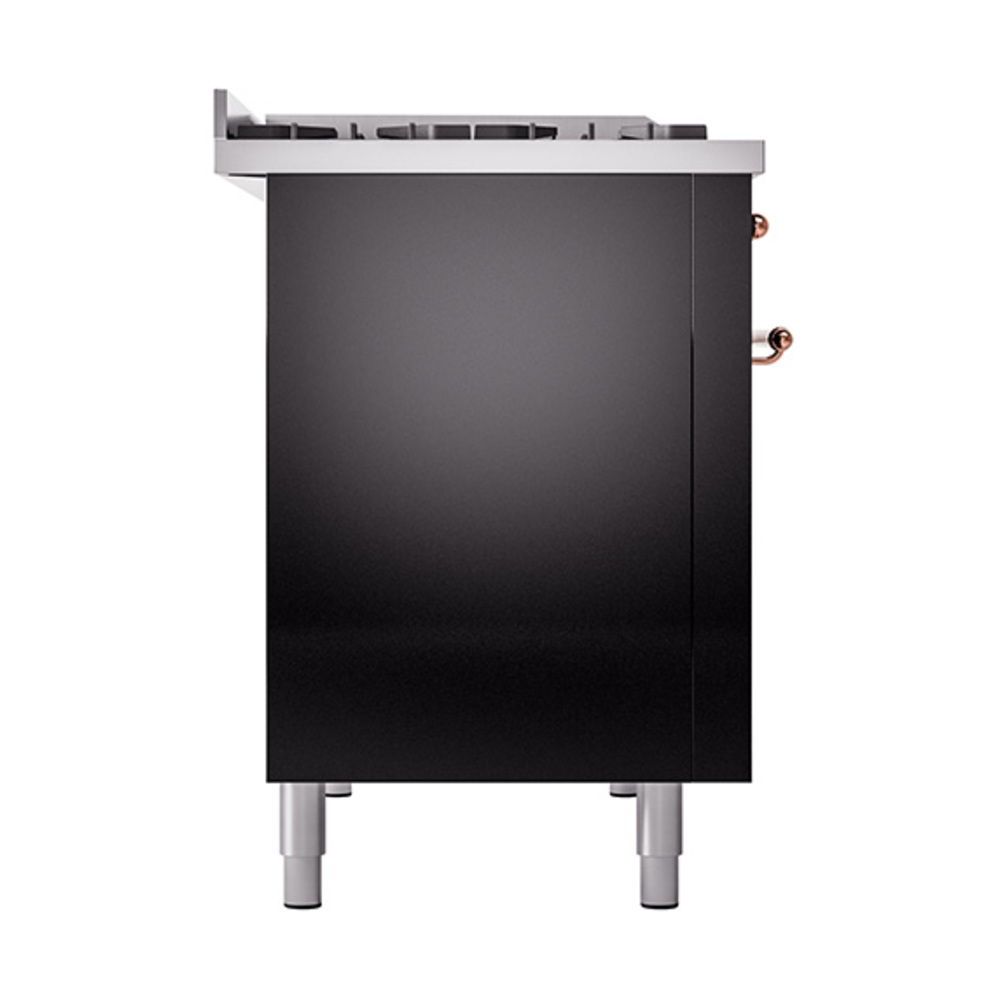 Nostalgie II 48 inch Dual Fuel Range with 5.02 cu. ft. Total Double Oven Capacity UP48FNMPBKP