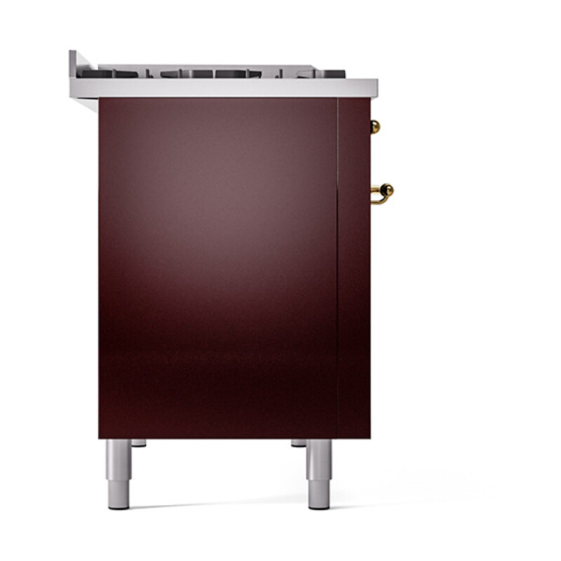 Nostalgie II 48 inch Dual Fuel Range with 5.02 cu. ft. Total Double Oven Capacity UP48FNMPBUGLP