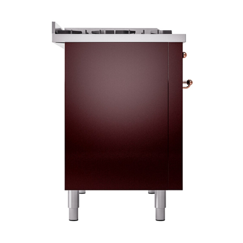 Nostalgie II 48 inch Dual Fuel Range with 5.02 cu. ft. Total Double Oven Capacity UP48FNMPBUPLP