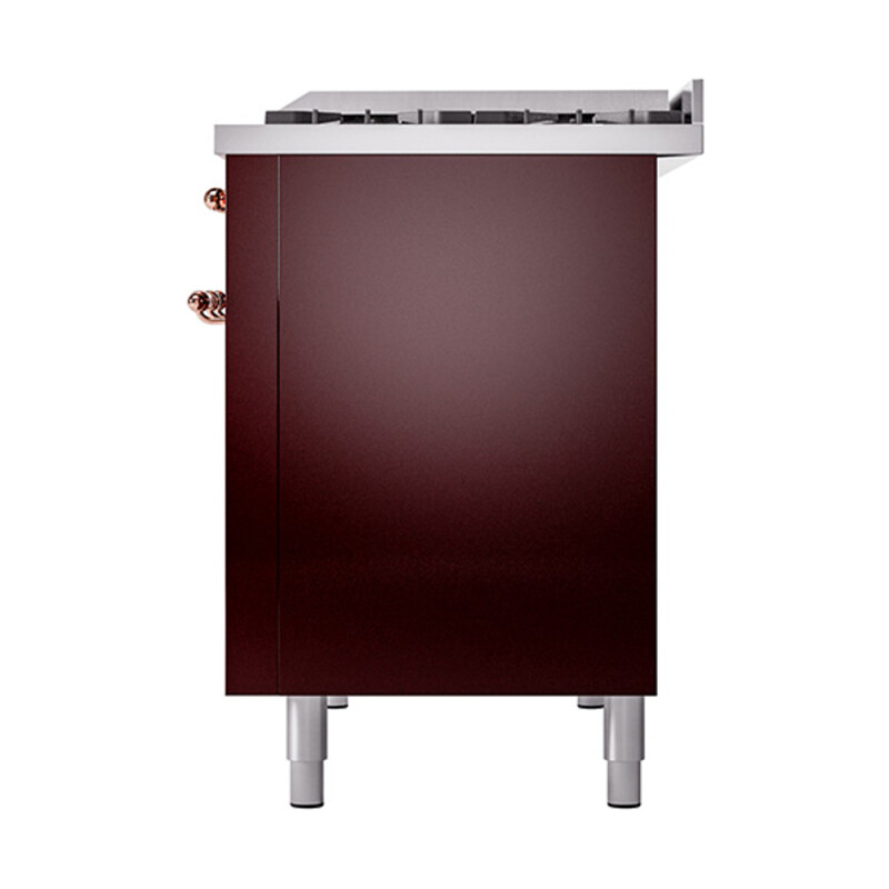 Nostalgie II 48 inch Dual Fuel Range with 5.02 cu. ft. Total Double Oven Capacity UP48FNMPBUPLP