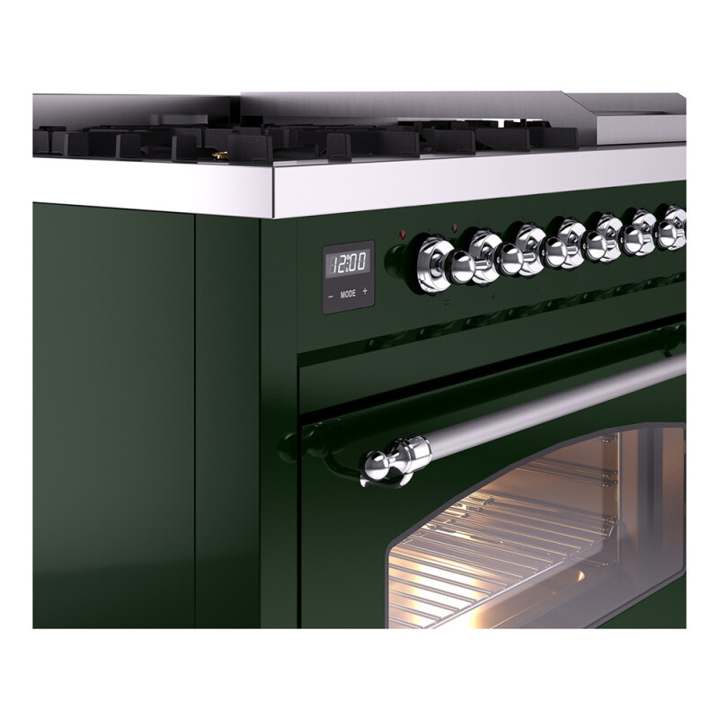Nostalgie II 48 inch Dual Fuel Range with 5.02 cu. ft. Total Double Oven Capacity UP48FNMPEGCLP