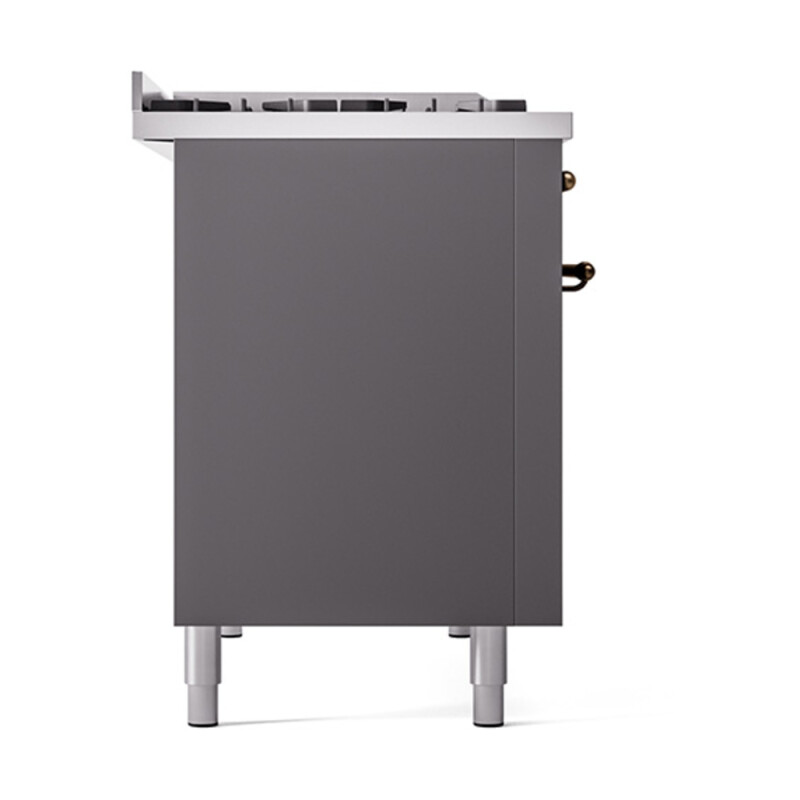 Nostalgie II 48 inch Dual Fuel Range with 5.02 cu. ft. Total Double Oven Capacity UP48FNMPMGBLP