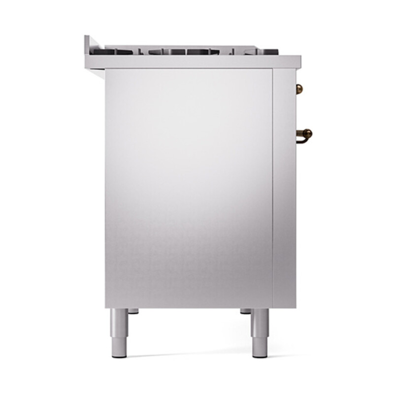 Nostalgie II 48 inch Dual Fuel Range with 5.02 cu. ft. Total Double Oven Capacity UP48FNMPSSBLP