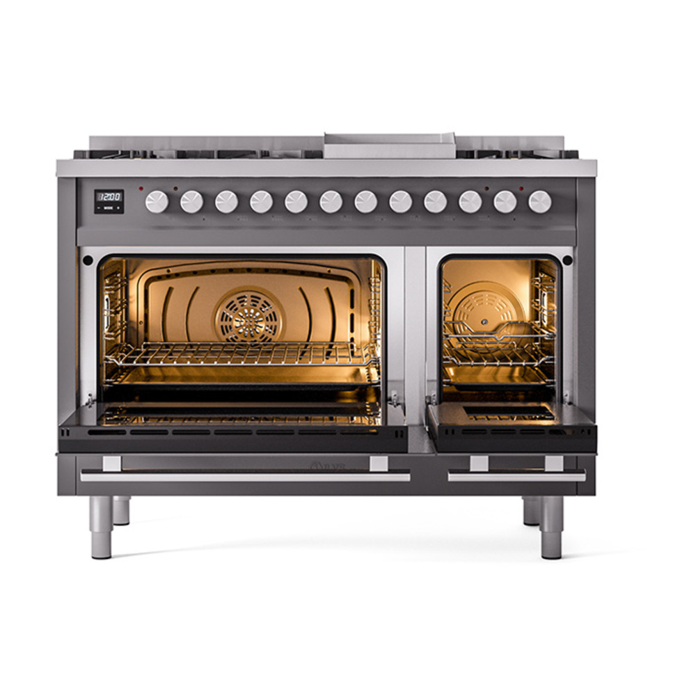 Professional Plus II 48 inch Dual Fuel Range UP48FQMPMGLP
