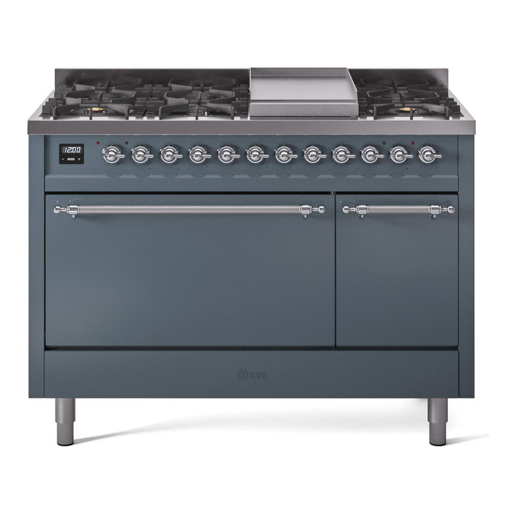 Nostalgie II 48 inch Dual Fuel Range with 5.02 cu. ft. Total Double Oven Capacity UP48FQNMPBGC