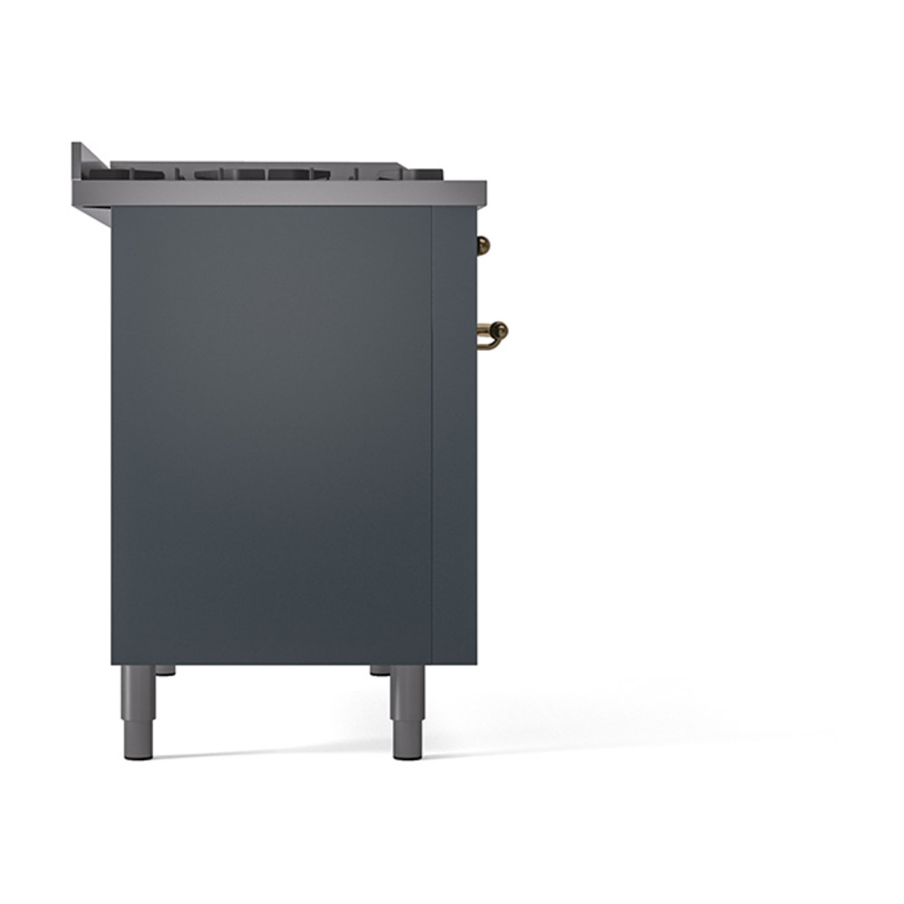 Nostalgie II 48 inch Dual Fuel Range with 5.02 cu. ft. Total Double Oven Capacity UP48FQNMPBGG