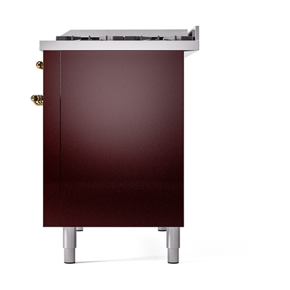 Nostalgie II 48 inch Dual Fuel Range with 5.02 cu. ft. Total Double Oven Capacity UP48FQNMPBUGLP