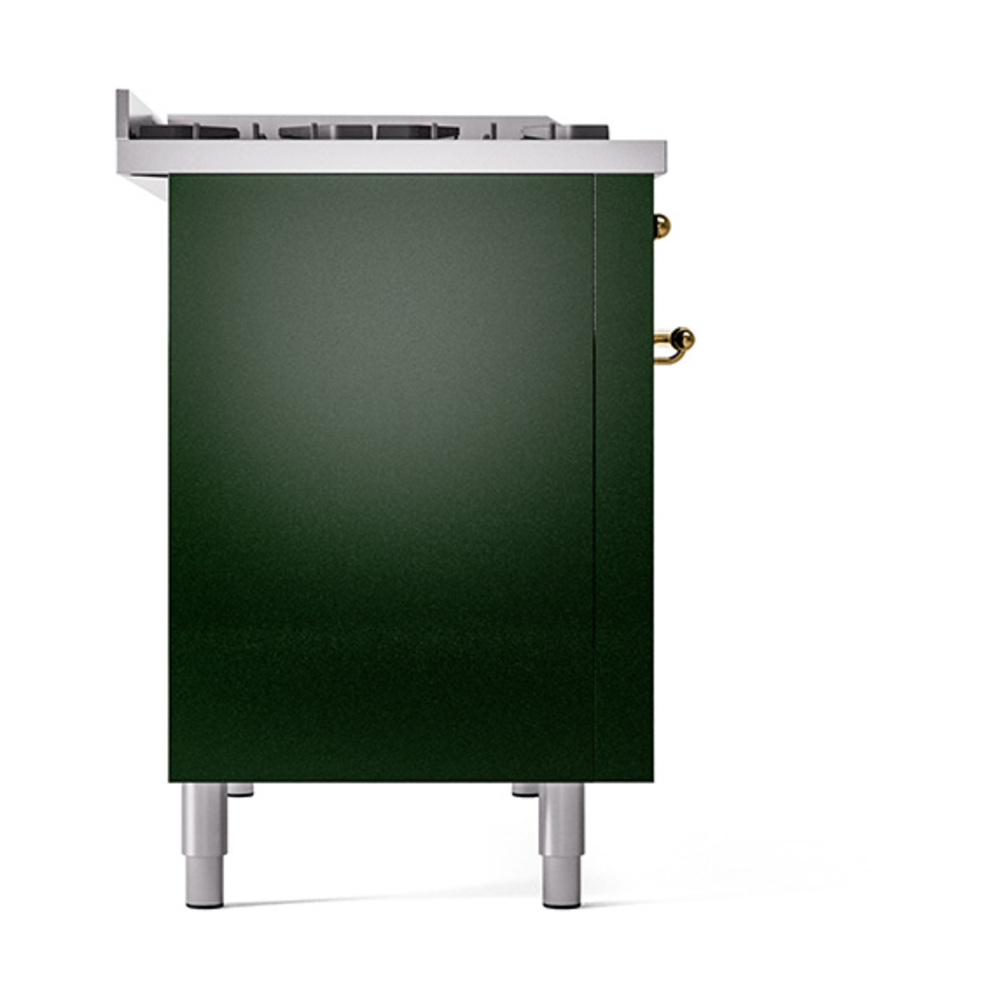 Nostalgie II 48 inch Dual Fuel Range with 5.02 cu. ft. Total Double Oven Capacity UP48FQNMPEGG