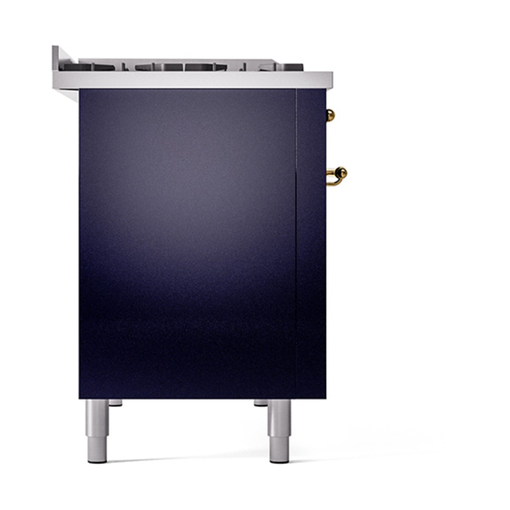 Nostalgie II 48 inch Dual Fuel Range with 5.02 cu. ft. Total Double Oven Capacity UP48FQNMPMBGLP