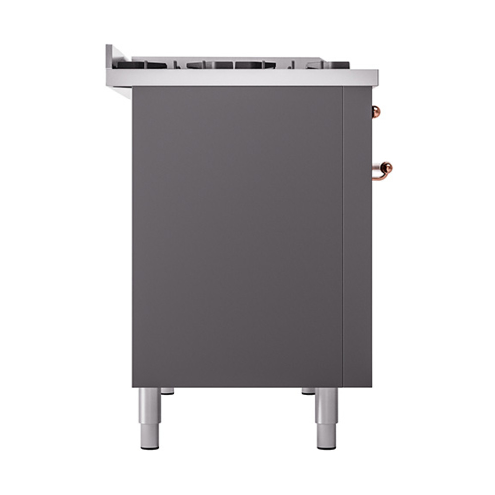 Nostalgie II 48 inch Dual Fuel Range with 5.02 cu. ft. Total Double Oven Capacity UP48FQNMPMGPLP
