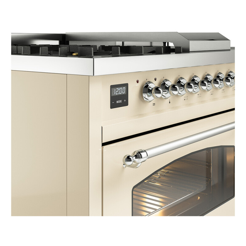 Nostalgie II 48 inch Dual Fuel Range with 5.02 cu. ft. Total Double Oven Capacity UP48FSNMPAWC