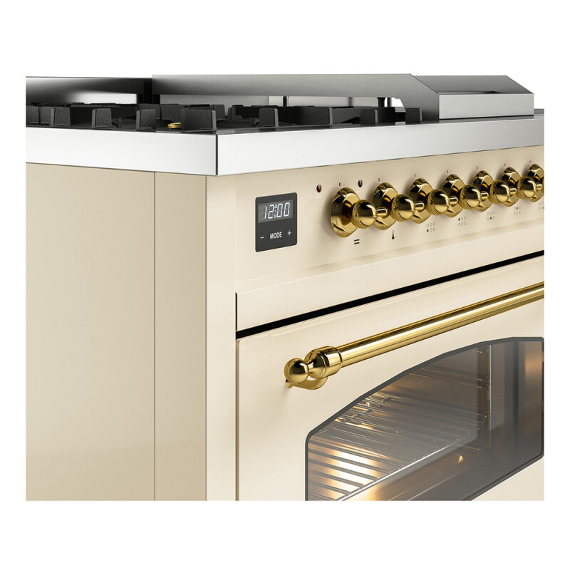 Nostalgie II 48 inch Dual Fuel Range UP48FSNMPAWGLP