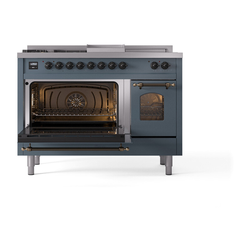 Nostalgie II 48 inch Dual Fuel Range UP48FSNMPBGBLP