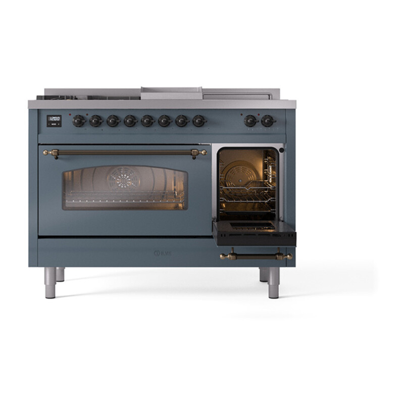 Nostalgie II 48 inch Dual Fuel Range UP48FSNMPBGBLP