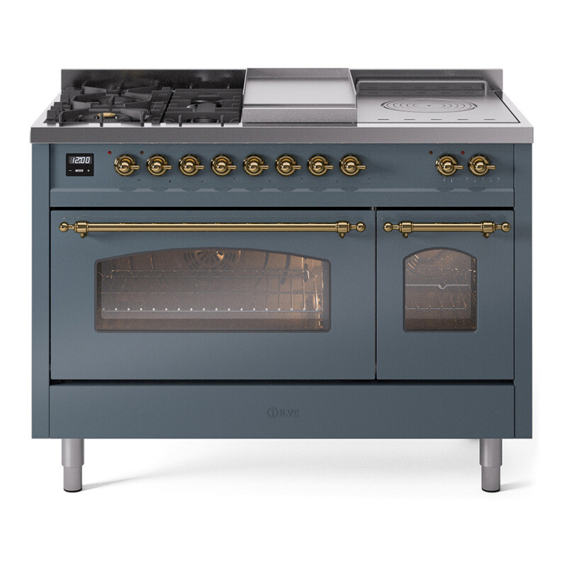 Nostalgie II 48 inch Dual Fuel Range UP48FSNMPBGGLP