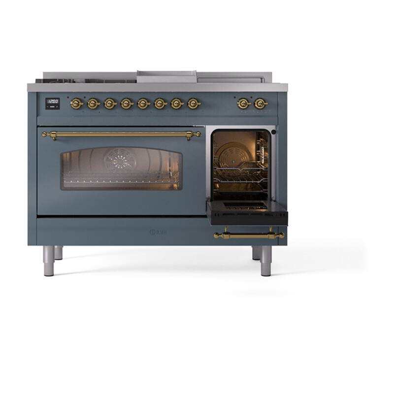 Nostalgie II 48 inch Dual Fuel Range UP48FSNMPBGGLP