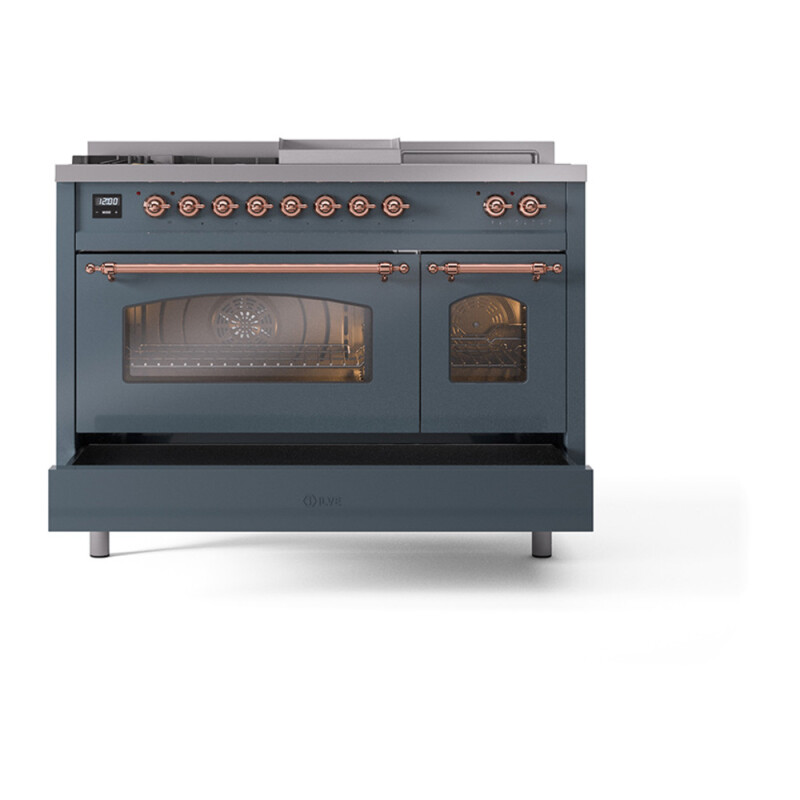 Nostalgie II 48 inch Dual Fuel Range UP48FSNMPBGPLP