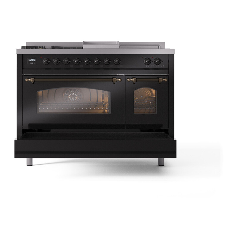 Nostalgie II 48 inch Dual Fuel Range UP48FSNMPBKB