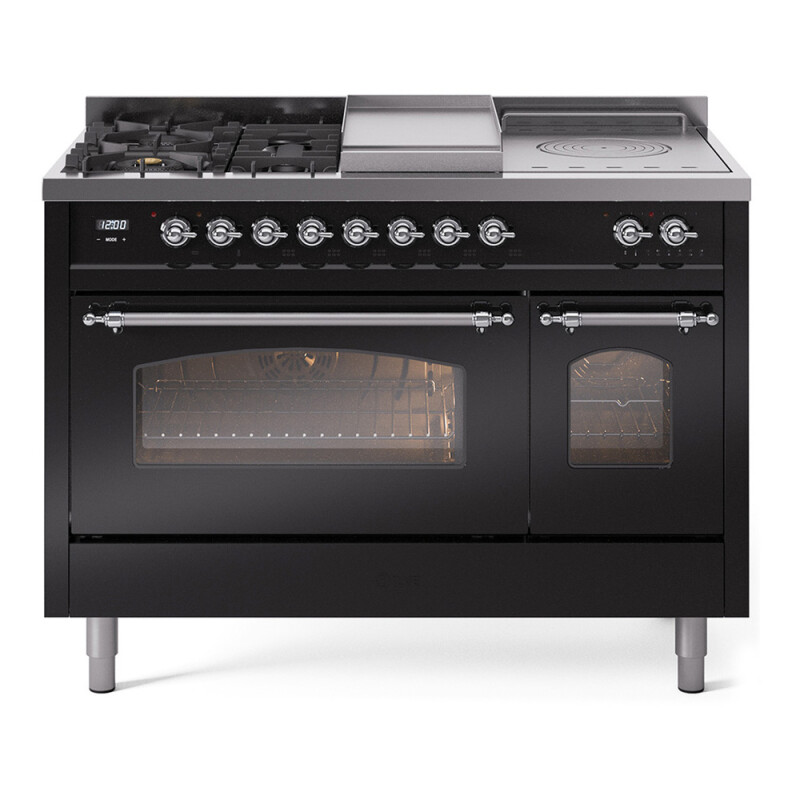 Nostalgie II 48 inch Dual Fuel Range UP48FSNMPBKC