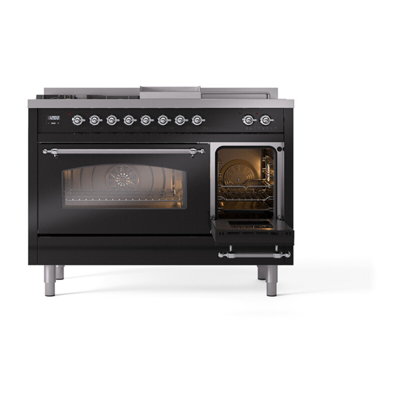Nostalgie II 48 inch Dual Fuel Range UP48FSNMPBKC