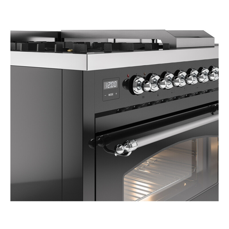 Nostalgie II 48 inch Dual Fuel Range UP48FSNMPBKC