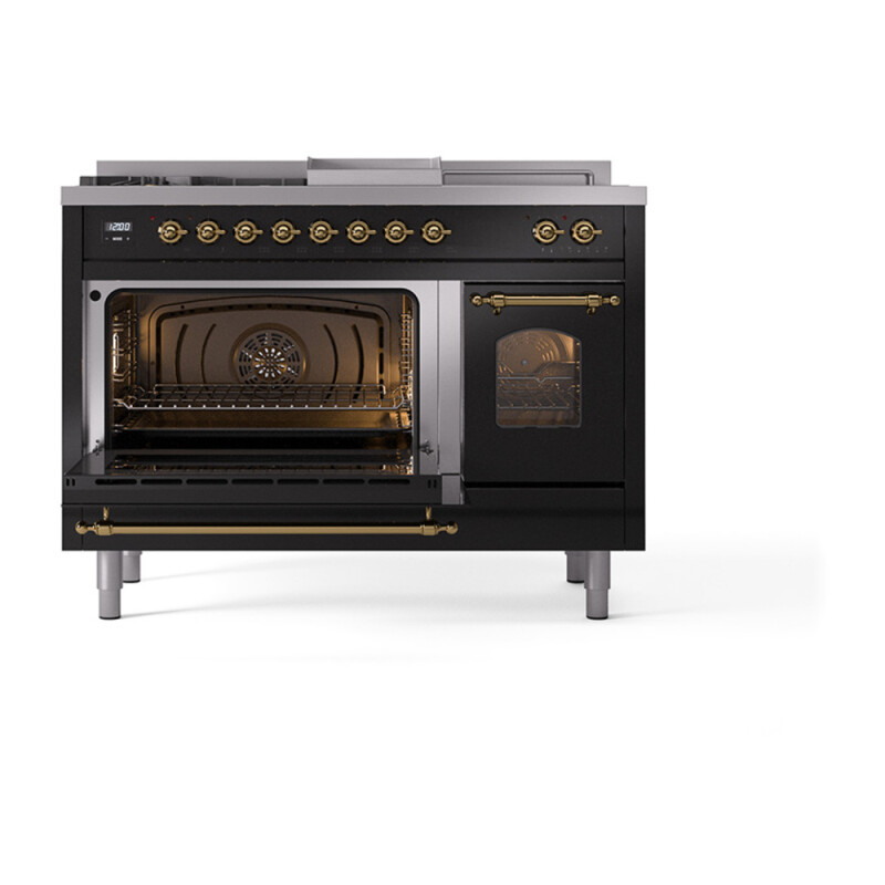 Nostalgie II 48 inch Dual Fuel Range UP48FSNMPBKG