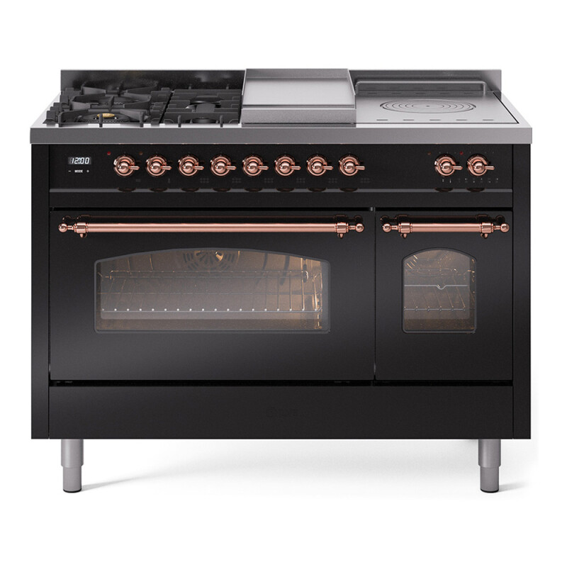 Nostalgie II 48 inch Dual Fuel Range UP48FSNMPBKP